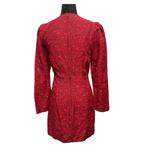 Zara Ruched Long Sleeve Dress - Picture 3 of 10